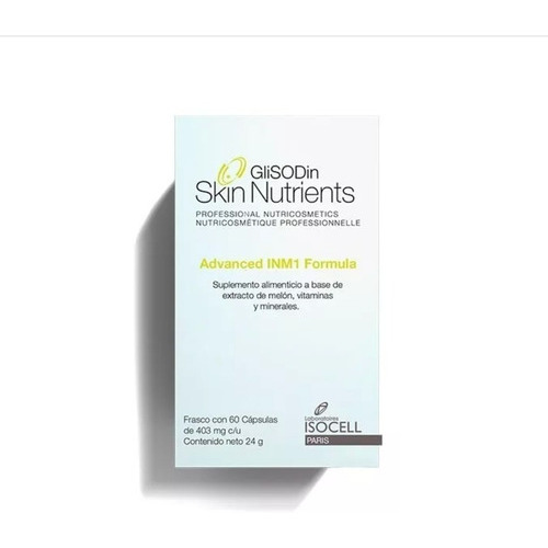 Glisodin Skinnutrients Advanced Inm1 Formula 60caps Tipo de piel Todo tipo de piel