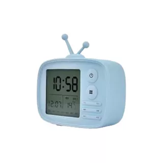 Reloj Digital Led Tv Despertador Alarma Tendencia Infantil