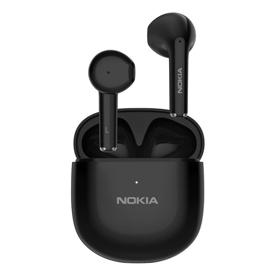 Auriculares in-ear inalámbricos Nokia Essential True Wireless E3110 negro con luz LED