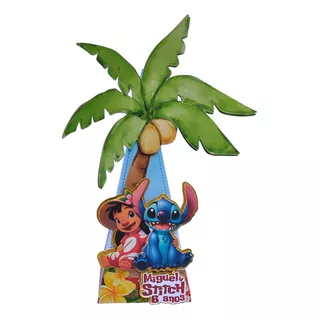 Kit Personalizados Lilo E Stitch Lembrancinhas De Festa 3d