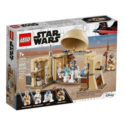 Kit Lego Disney Star Wars Cabaña De Obi-wan 75270 +3