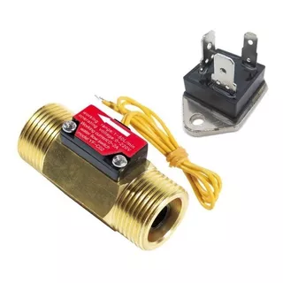 Switch Detector D Flujo Agua 3/4 Cobre Calentador Automatico