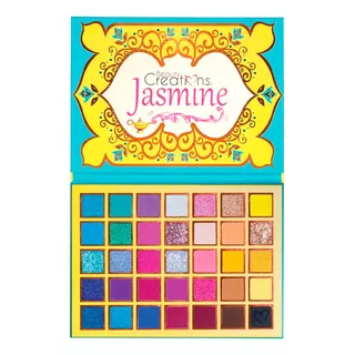 Paleta De Sombras Jasmine - Beauty Creations 35 Tonos Color De La Sombra Variado