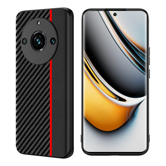 Funda Carcasa De Cuero Anticaída Para Realme 11 Pro Plus +