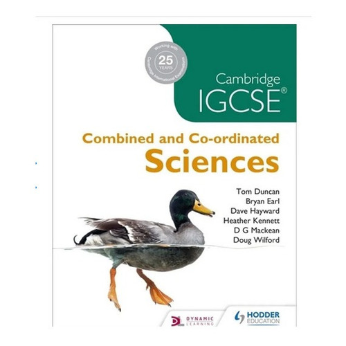 Cambridge Igcse Combined And Co-ordinated Sciences - Hodder 