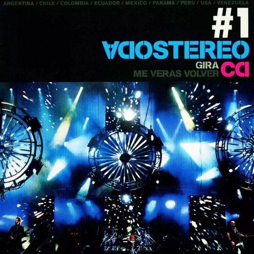 Cd Soda Stereo Me Veras Volver Vol 1