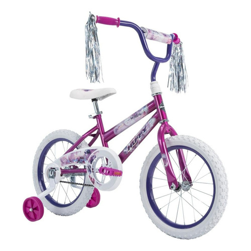 Bicicleta Infantil Huffy Sea Star Rodado 16 Color Morado Color Violeta Tamaño Del Cuadro S