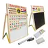 Pizarra Magnética Doble Para Niños Educativa C/ Accesorios