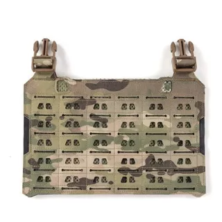 Bolso Bolsillo Frontal Para Chaleco Portaplaca Novritsch Color Multicam Rayado