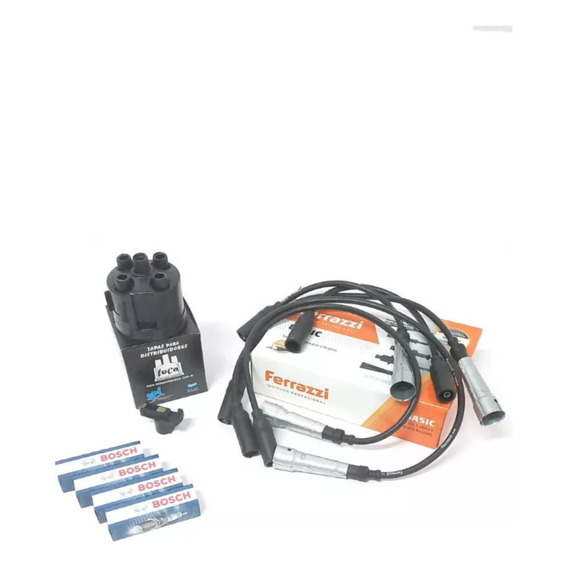 Kit Cable+4bujias+tapa Distrib.+rotor Sav. Gol1.61.8 95/14