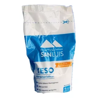 Yeso San Luis Reparacion X 1 Kg Construccion Obra Materiales