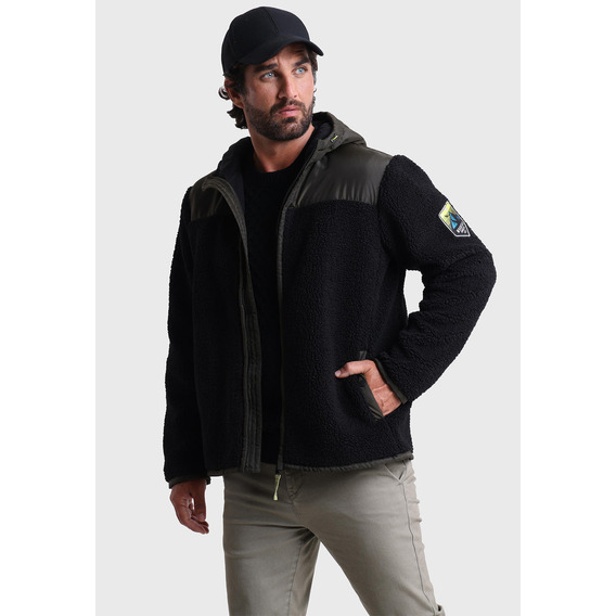 Polerón Sherpa Con Capucha Arrow Pl2534fne