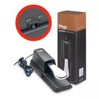 Pedal Stagg De Sustain Para Piano Universal