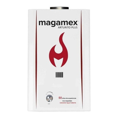 Calentador Magamex Instantaneo Ci-ap-06 Gas LP 4.5lts Color Plateado