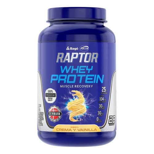 Raptor Whey Protein Crema Y Vainilla