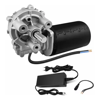 Motor Redutor Motoredutor 12v Dc 20 Rpm  + Fonte 12v 10a