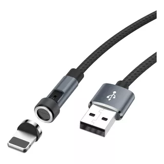 Cabo Usb Carregador Magnético 3 Em 1 Tipo C Lightning Micro