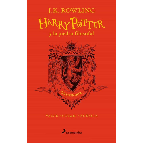 Harry Potter 1 Y La Piedra Filosofal - Gryffindor - J. K. Ro