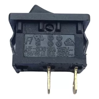 Switch Interruptor Lampara Luz 10a 125v 6a 250v 2 Pines 