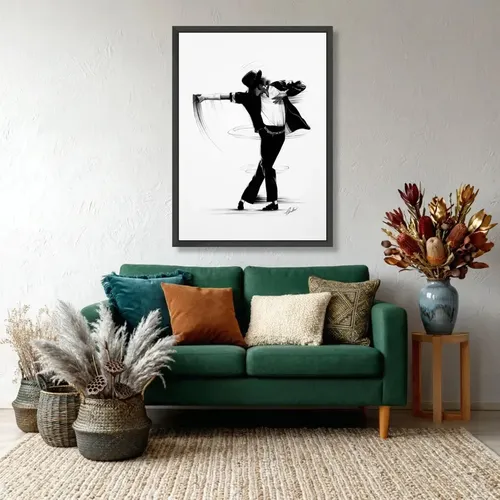 Pôster Decorativo Michael Jackson 40x60 Cm | Parcelamento sem juros