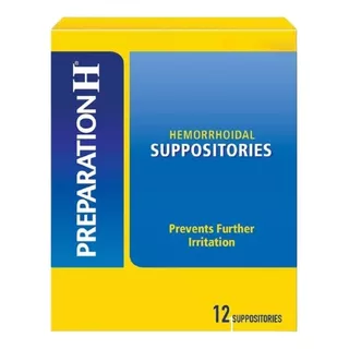  Tratamiento Para Hemorroides Preparation H 12 Supositorios