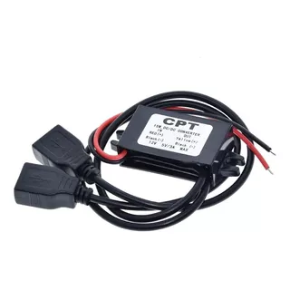 Regulador Voltaje Constante Usb 12v A 5v 3a 15w Automovil