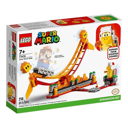 Kit Lego Super Mario Gran Ola De Lava 71416 218 Pzs 7