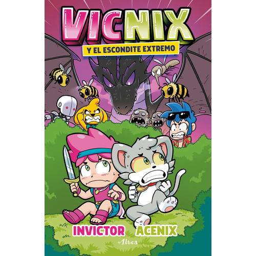 Vicnix y el escondite extremo ( Invictor y Acenix 3 ), de Invictor. Serie Invictor y Acenix, vol. 3.0. Editorial Altea, tapa blanda, edición 1.0 en español, 2022