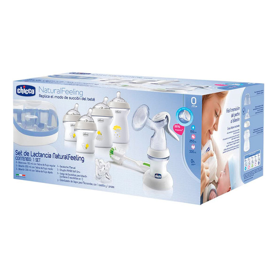 Chicco Set De Inicio De Lactancia Completo Natural Feeling