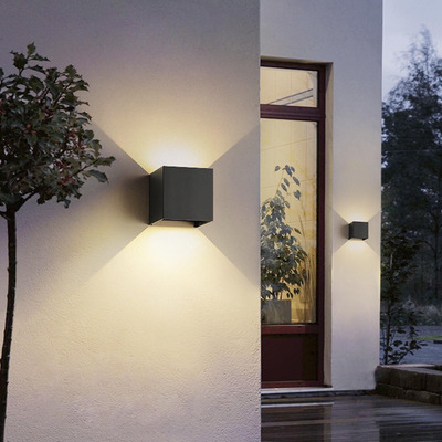 Aplique Led Exterior Regulable Symud Pro Blanco Diseño Vk