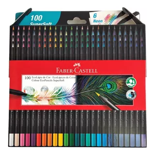 Lapices De Colores Supersoft X100 Faber Castell 