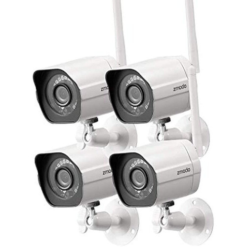 Zmodo 1080p Full Hd Sistema De Cámara De Seguridad Inalámbri