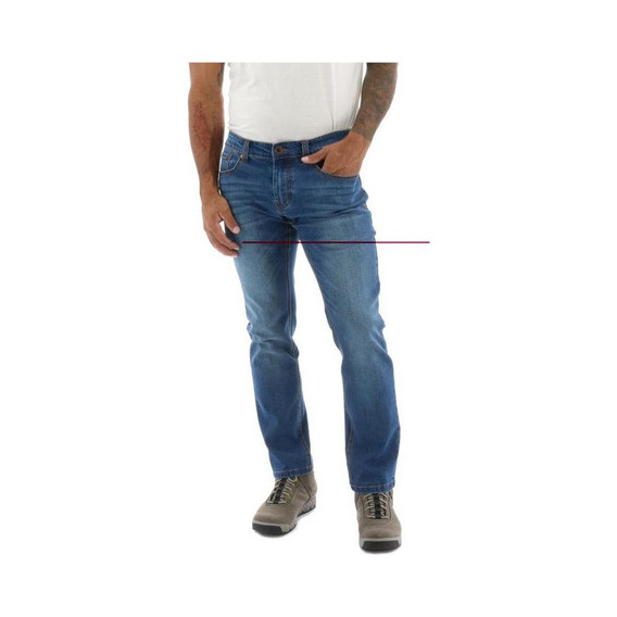 Jeans Caterpillar Ninety Eight Slim Med Stone Para Hombre