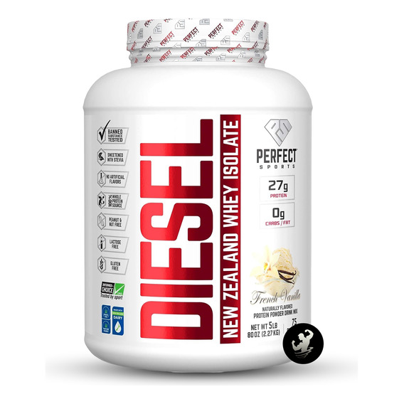 Diesel Whey Protein Isolate 5 Lb, Proteina 100% Aislada