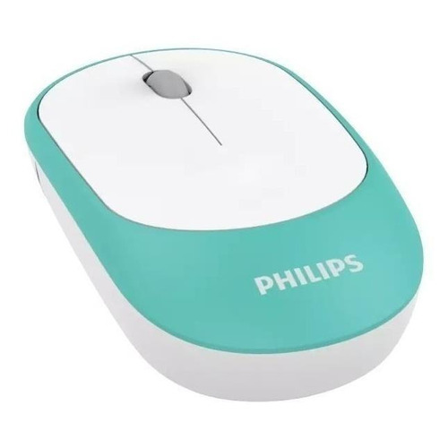 Mouse inalámbrico Philips  300 Series SPK7314 M314 azul