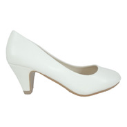 Zapato De Mujer Pg610-5 Blanco