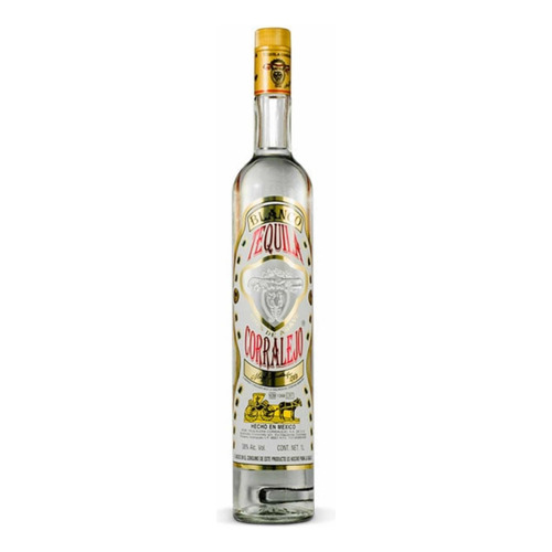 Corralejo Tequila Destilado Blanco 100% Agave 750ml México