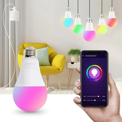 Foco Led Tbcin Tuya A60 10w E27 900lm Wi-fi Smart Life