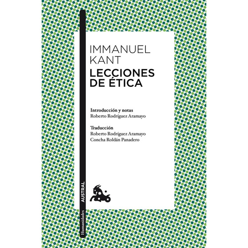 Libro Lecciones De Ética - Immanuel Kant