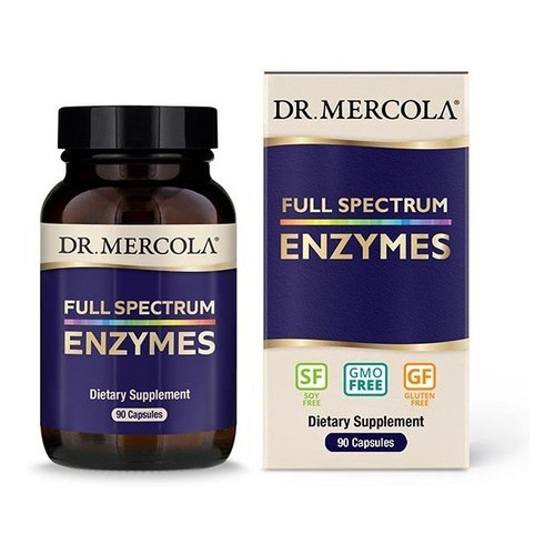 Enzimas De Amplio Espectro Dr Mercola 30 Cápsulas