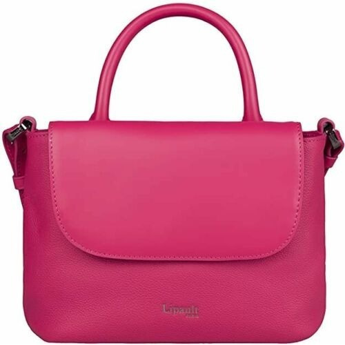 Bolsa Para Mujer Lipault Plume Eleg Mini Handle Bag Fiuchsia Color Fucsia Diseño De La Tela Liso