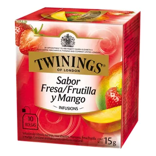 Te Twinings Frutilla Y Mango Infusion - Caja X10 Sobres