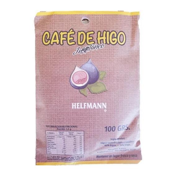 Cafe De Higo, Cebada, Trigo Y Quinoa 