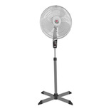 Ventilador Pedestal 18puLG Vpg-0018 3 Velocidades Gris Man