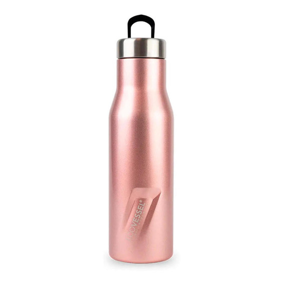 Botella Termo Insulado Aspen 473ml Oro Rosa, Ecovessel