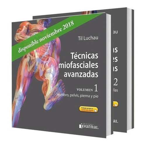 Libro - Técnicas Miofasciales Avanzadas 2 Vols Luchau Nuevo!