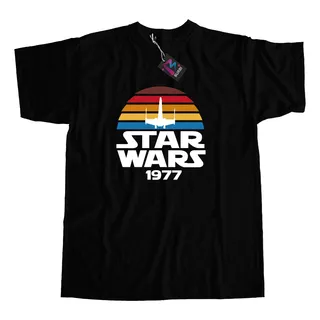 Remera Star Wars Rainbow 1977 Calidad Premium