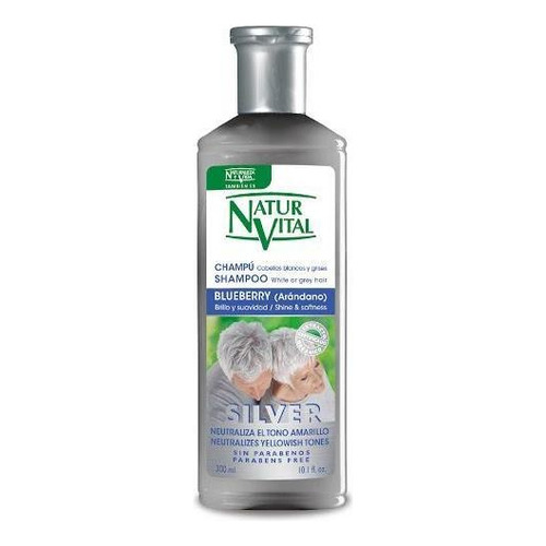 Shampoo Naturaleza Y Vida Silver Cabellos Grises X 300ml