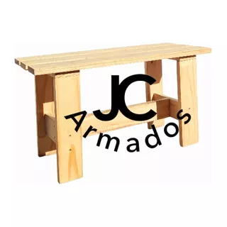 Banco Madera 80cm. Jc Armados 