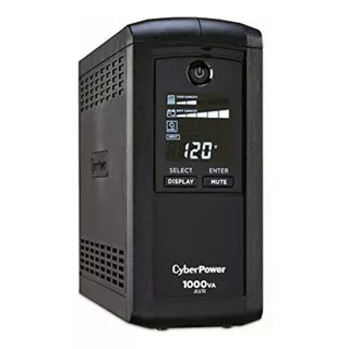 Cyberpower Cp1000avrlcd 1000 Va No Break 1000 Va Avr Color Negro